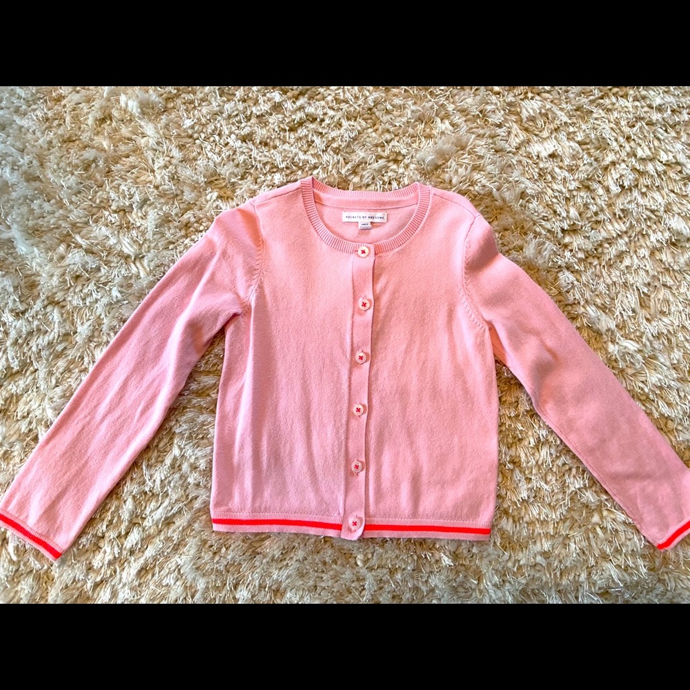 Light & Hot Pink Cardigan